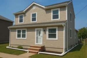 Exterior of a Bayonne home with pest control prevention.